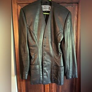 North Beach size 2/4 leather jacket
